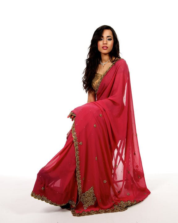 Pink Diva Sari