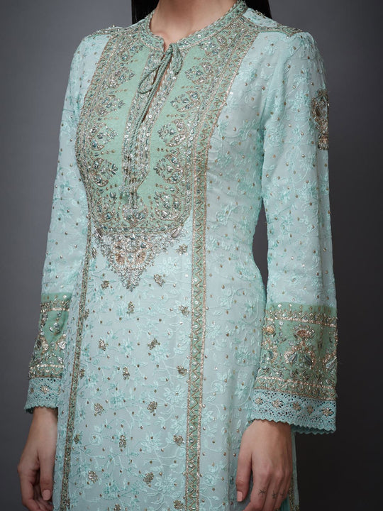 RI-Ritu-Kumar-Aqua-Embroidered-Suit-Set-Closeup