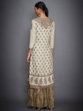 RI-Ritu-Kumar-Beige-And-Khaki-Green-Embroidered-Suit-Set-Back