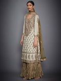 RI-Ritu-Kumar-Beige-And-Khaki-Green-Embroidered-Suit-Set-Side-View1