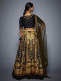 RI-Ritu-Kumar-Black-And-Olive-Green-Zardozi-Lehenga-Set-Back