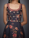 RI-Ritu-Kumar-Black-Floral-Embroidered-Dress-CloseUp