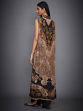 RI-Ritu-Kumar-Brown-And-Black-Kalamkari-Ensemble-Back