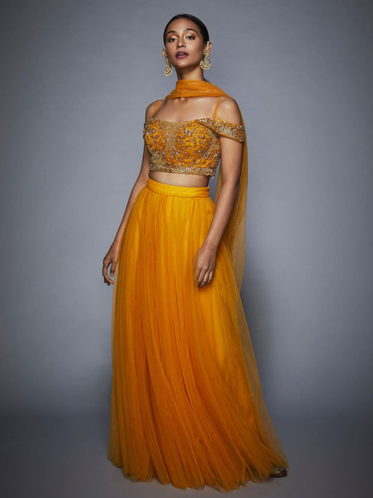 ritu kumar orange dress Buy Rust Orange Dresses for Women by LABEL RITU KUMAR Online