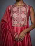 RI-Ritu-Kumar-Coral-Embroidered-Anarkali-Suit-CloseUp