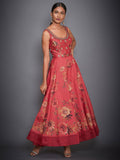RI-Ritu-Kumar-Coral-Floral-Embroidered-Dress-Complete-View