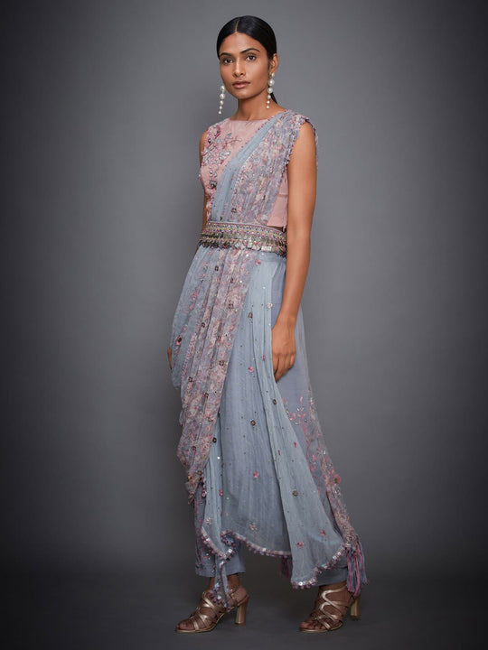 RI-Ritu-Kumar-Grey-Pink-Floral-Draped-Ensemble-Side-View1