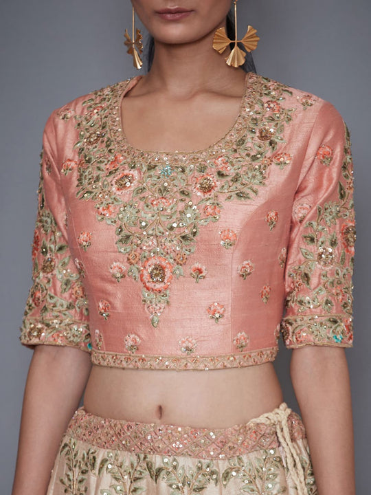 RI-Ritu-Kumar-Ivory-And-Pink-Embroidered-Lehenga-Set-Closeup