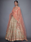 RI-Ritu-Kumar-Ivory-And-Pink-Embroidered-Lehenga-Set-Complete-View