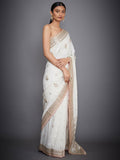 RI-Ritu-Kumar-Ivory-Silk-Embroidered-Saree-With-Unstitched-Blouse-Side-View2