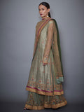 RI-Ritu-Kumar-Khaki-Green-Embroidered-Suit-Set-Side-View1