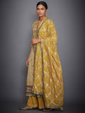 RI-Ritu-Kumar-Mustard-and-Off-White-Floral-Suit-Set-Side-View1
