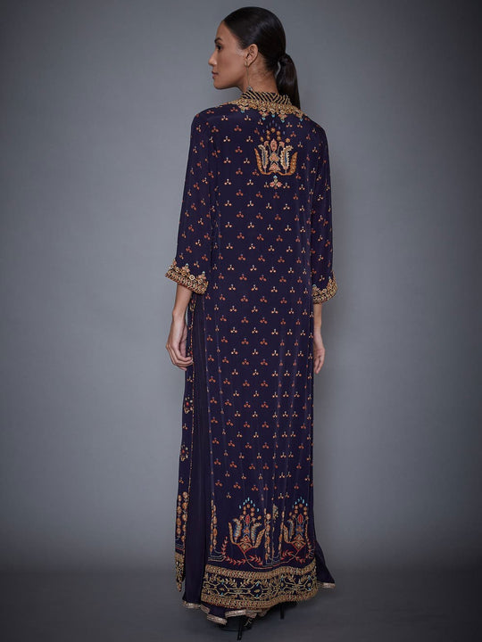 RI-Ritu-Kumar-Navy-Blue-Persian-Print-Suit-Set-Back