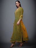RI-Ritu-Kumar-Olive-Green-And-Mustard-Paisley-Suit-Set-Side-View2
