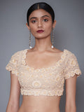 RI-Ritu-Kumar-Peach-Embroidered-Saree-With-Stitched-Blouse-Closeup