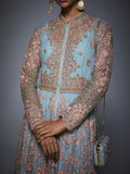 RI-Ritu-Kumar-Powder-Blue-Dress-with-Embroidered-Jacket-Closeup