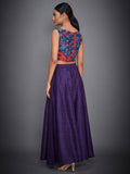 RI-Ritu-Kumar-Purple-And-Coral-Embroidered-Top-With-Palazzo-Back