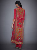 RI-Ritu-Kumar-Red-And-Olive-Printed-Crepe-Suit-Set-Back