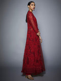 RI-Ritu-Kumar-Red-Embroidered-Ensemble-Side-View2