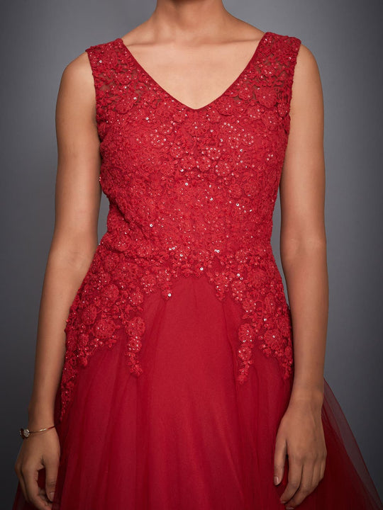 RI-Ritu-Kumar-Red-Embroidered-Gown-Closeup