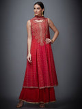 RI-Ritu-Kumar-Red-Hand-Embroidered-Suit-Set-Side-View1