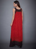 RI-Ritu-Kumar-Red-and-Black-Embroidered-Ensemble-Back