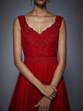 RI-Ritu-Kumar-Ruby-Red-Embroidered-Cocktail-Gown-CloseUp