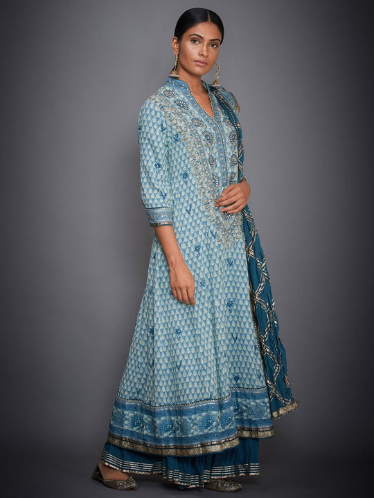 RI-Ritu-Kumar-Turquoise-and-Off-White-Floral-Suit-Set-Side-View2