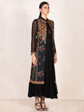 RI-Ritu-Kumar-Black-Mustar-Embroidered-Dress-With-Jacket-Side-View1