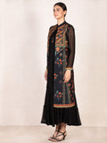 RI-Ritu-Kumar-Black-Mustar-Embroidered-Dress-With-Jacket-Side-View2
