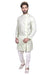 Designer Mint Cool Cotton Indian Indo Western Sherwani for Men