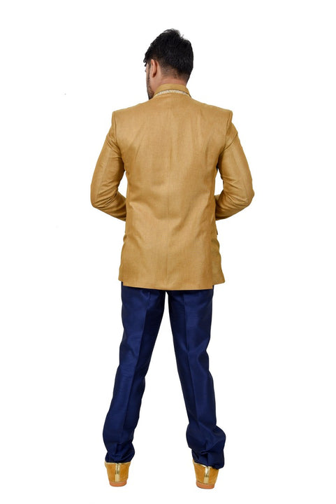 Jodhpuri suit in golden colour store