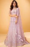 Superb Pink Party Lehenga Choli- SNT1028C