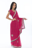 Radiant Raspberry Partwear Sari