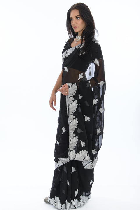 Queen of Spades Partywear Sari
