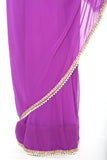 Simply Soft Lavender Pre-Stitched Ready-made Sari