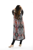 Elegant Black Long Kurti Salwar Kameez (Size M/L)