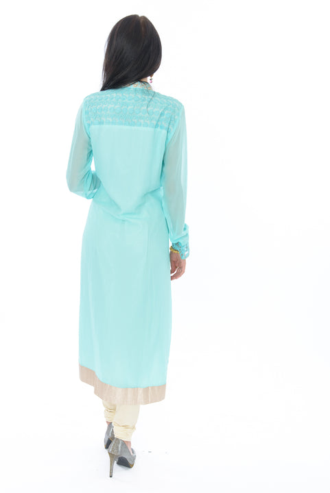 Tahitian Breeze Kurti Salwar Kameez