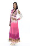 Fabulous Pink Ombre Indo-Western Anarkali Gown
