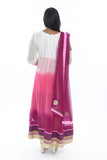 Fabulous Pink Ombre Indo-Western Anarkali Gown