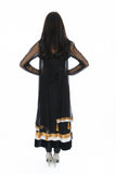 Beautiful Black Anarkali with Stonework Neckline