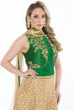 Silk & Lace Enchanting Maiden Indo-Western Anarkali Gown