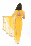 Golden Glow Ready-Made Sari