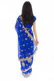 Beautiful In Blue Ready-Made Sari-SNT10175