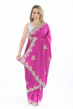 Fabulously Fuchsia Partywear Sari