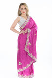 Fabulously Fuchsia Partywear Sari