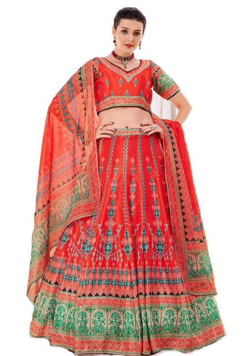 Mesmerizing Day Brightening Party Wear Stone Work Lehenga Choli SNT-50006