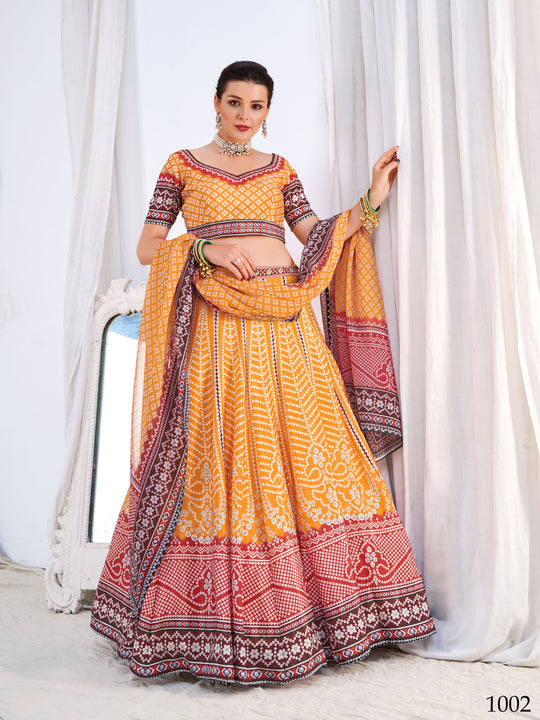 Modestly Stunning Party Wear Stone Work Lehenga Choli SNT-50003