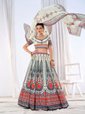 Ravishing & Elegant Party Wear Stone Work Lehenga Choli SNT-50004