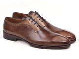 Paul Parkman Men's Antique Brown Oxfords Shoes (ID#AG444BRW) Size 9.5-10 D(M) US